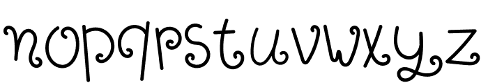 Hello Floral Font LOWERCASE