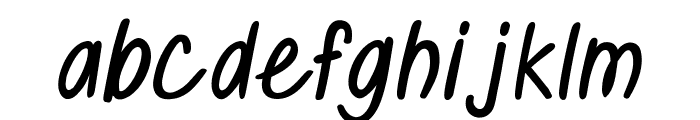 Hello Font Regular Font LOWERCASE