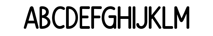 Hello Fontane Regular Font UPPERCASE