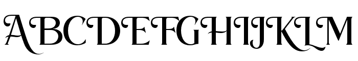 Hello Forest Regular Font UPPERCASE