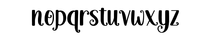 Hello Fuscia Regular Font LOWERCASE