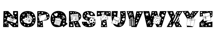 Hello-Gifts Font LOWERCASE