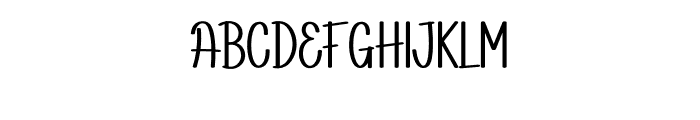 Hello Grandpa Font UPPERCASE
