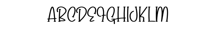 Hello Granpa Font UPPERCASE