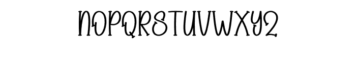 Hello Granpa Font UPPERCASE