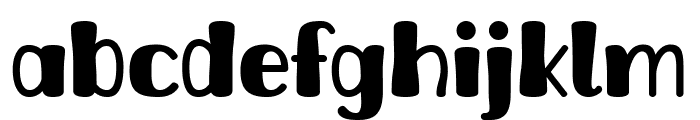 Hello Grice Font LOWERCASE