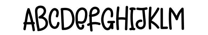 Hello Grunge Font UPPERCASE