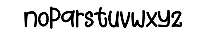 Hello Grunge Font LOWERCASE