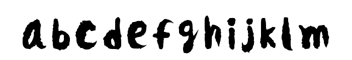 Hello Halloween Regular Font LOWERCASE