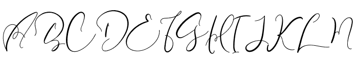 Hello Handwritten Font UPPERCASE