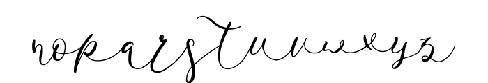 Hello Handwritten Font LOWERCASE