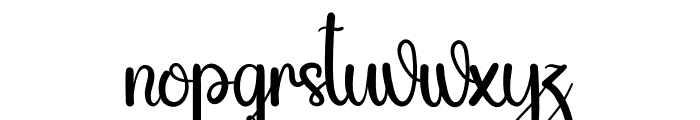 Hello Heart Font LOWERCASE