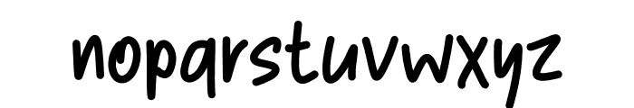 Hello Hippie Handwritten Font LOWERCASE