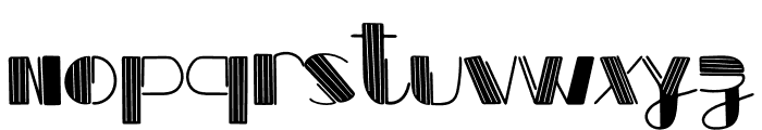 Hello Hipsters Font LOWERCASE