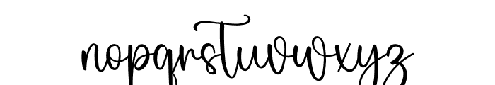 Hello July Font LOWERCASE