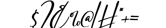 Hello Lovely Italic Font OTHER CHARS