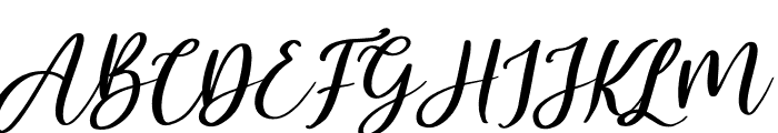 Hello Lovely Italic Font UPPERCASE