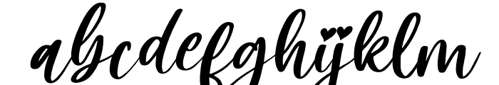 Hello Lovely Italic Font LOWERCASE