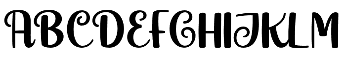 Hello Magic Regular Font UPPERCASE