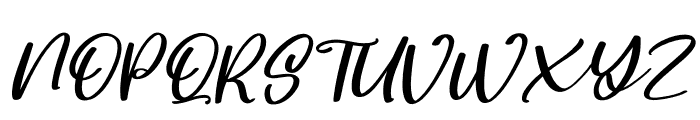 Hello Mandela Italic Font UPPERCASE