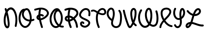 Hello Miniy Font UPPERCASE