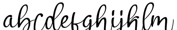 Hello Orchid Font LOWERCASE