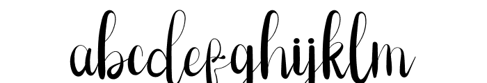 Hello Picha Font LOWERCASE