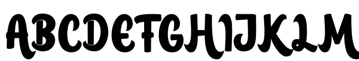 Hello Rachela Font UPPERCASE