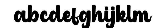 Hello Rachela Font LOWERCASE