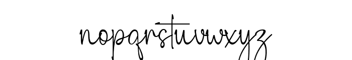 Hello Rainbow signature Font LOWERCASE