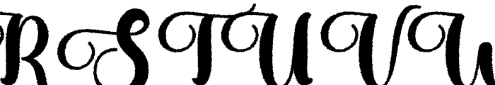 Hello Ratysa Distort Regular Font UPPERCASE