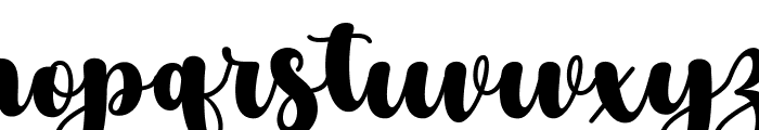 Hello Ratysa Regular Font LOWERCASE