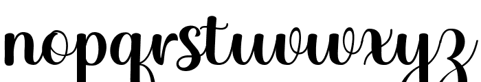 Hello Samantha Regular Font LOWERCASE