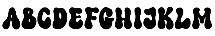 Hello Santa Groovy Font LOWERCASE