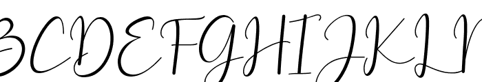 Hello Selly Font UPPERCASE