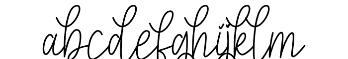 Hello Signature Font LOWERCASE