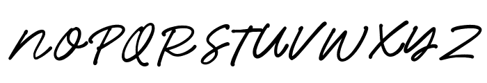 Hello Sister Script Font UPPERCASE