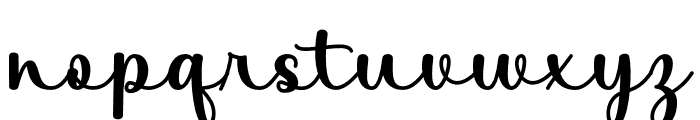 Hello Smiley Script Font LOWERCASE