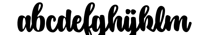 Hello Solvita Font LOWERCASE