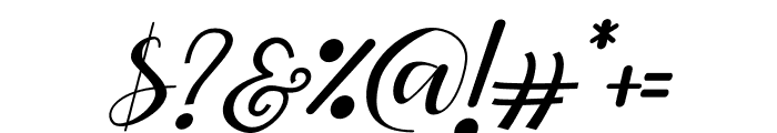 Hello Stefanie Italic Font OTHER CHARS