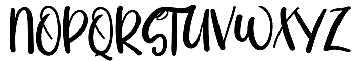 Hello Tiara Font UPPERCASE