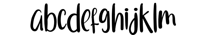 Hello Tiara Font LOWERCASE