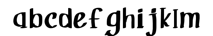 Hello Trick World -Regular Font LOWERCASE