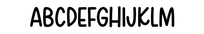 Hello Twilight Sans Font UPPERCASE