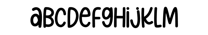 Hello Twilight Sans Font LOWERCASE