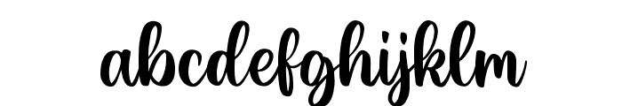 Hello Valentica Regular Font LOWERCASE