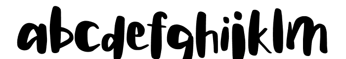Hello Vibes Font LOWERCASE