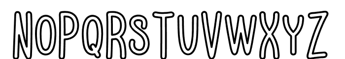 Hello moody duo Font LOWERCASE