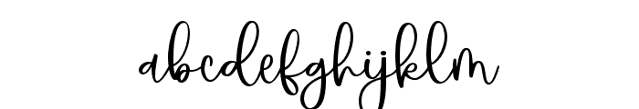 HelloAngela-Regular Font LOWERCASE