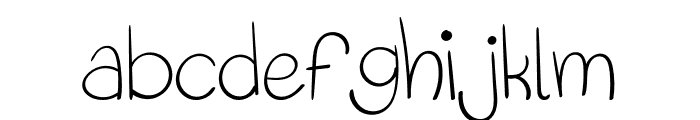 HelloApril Font LOWERCASE